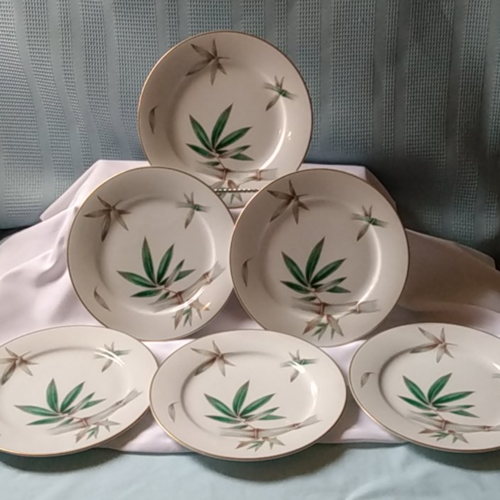 Noritake China Set of 6 Salad Plates